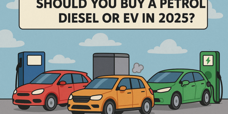 Should You Buy a Petrol, Diesel or EV in 2025?