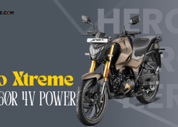 Hero Xtreme 160R 4V updated variant in red color with LED headlight, digital display and sporty streetfighter styling launched at ₹1.34 lakh in India.